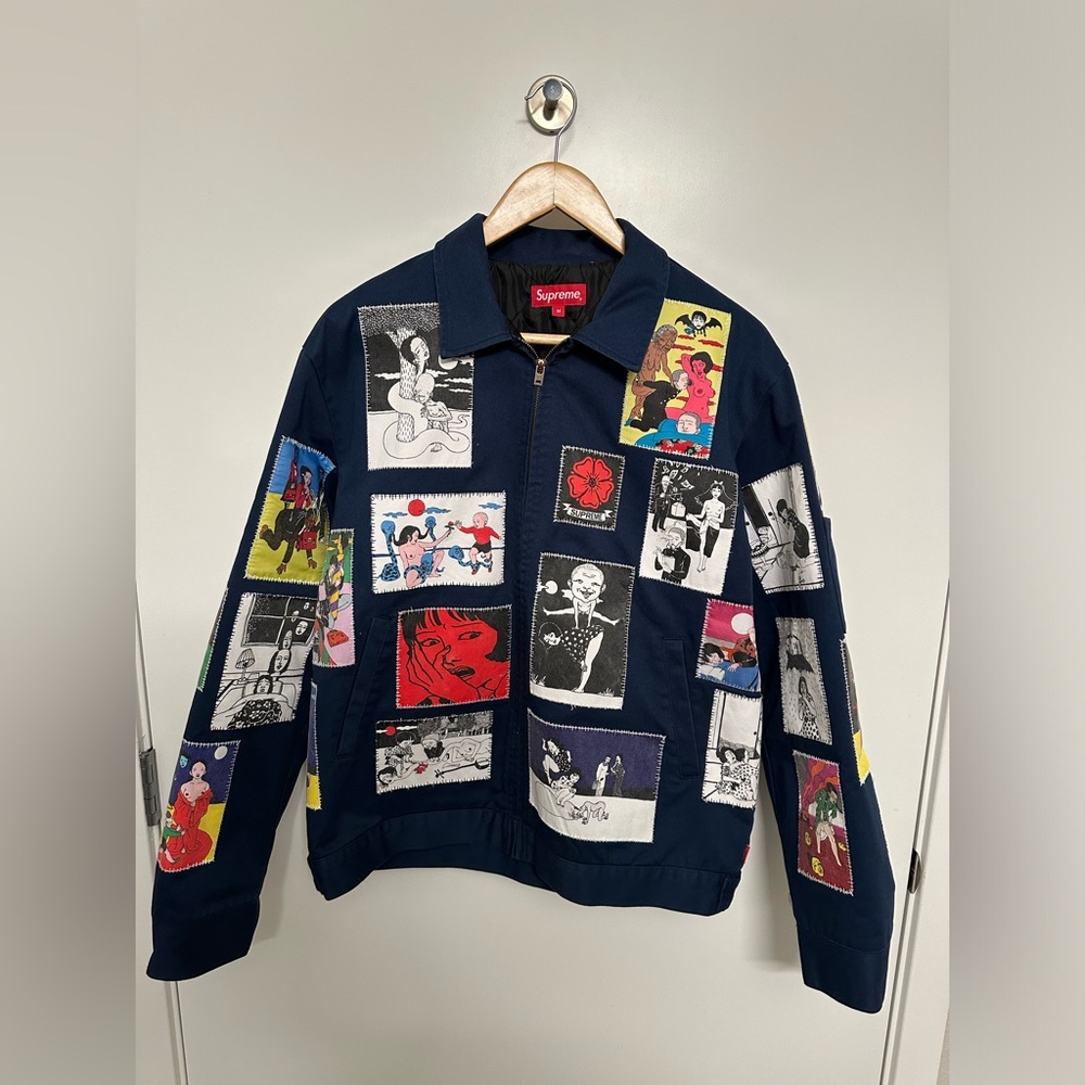 Supreme Toshio Saeki Work Jacket - Navy